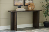 A2Z Furniture - Ashley Furniture - Jalenry Console Sofa Table - Console Sofa Table / Grayish Brown - A4000596